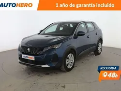 Azul Usado 2021 Peugeot 3008 Active SUV | 16.761 € (Precio justo)