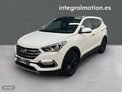 Blanco Usado 2018 Hyundai Santa Fe SUV | 24.900 € (Precio justo)