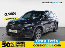 Negro Usado 2019 Skoda Kodiaq SportLine SUV | 23.550 € (Un poco caro)