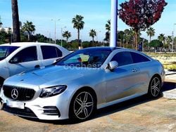 Gris / plata Usado 2018 Mercedes E220 Coupe | 35.999 € (Un poco caro)