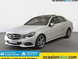 Plateado Usado 2014 Mercedes E300 Avantgarde Berlina | 16.300 € (Precio justo)