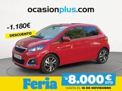 Rojo Usado 2018 Peugeot 108 Allure Utilitario | 12.990 € (Caro)