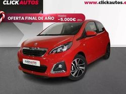 Rojo Usado 2021 Peugeot 108 Allure Utilitario | 8400 € (Buen precio)