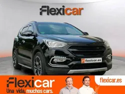 Negro Usado 2018 Hyundai Santa Fe SUV | 23.990 € (Precio justo)