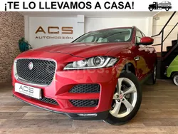 Granate Usado 2019 Jaguar F-Pace Prestige SUV | 22.990 € (Precio justo)