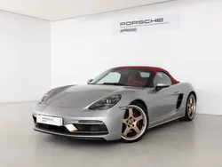 Plata gt metalizado Usado 2021 Porsche Boxster Descapotable | 122.500 €