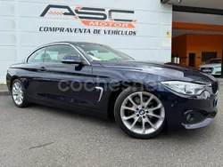 Azul Usado 2015 BMW 420 Descapotable | 28.000 € (Caro)