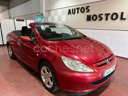 Granate Usado 2005 Peugeot 307 CC Descapotable | 4350 € (Precio justo)