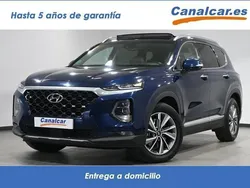 Azul Usado 2020 Hyundai Santa Fe SUV | 23.911 € (Buen precio)