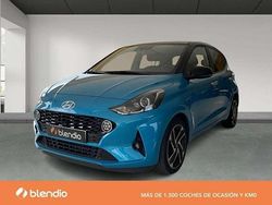 Azul Usado 2022 Hyundai i10 Utilitario | 13.980 € (Un poco caro)