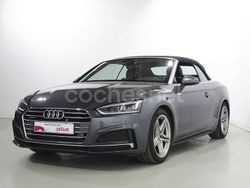 Gris Usado 2018 Audi A5 Cabriolet S-Line Descapotable | 36.800 € (Un poco caro)
