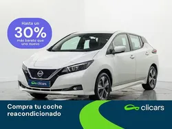 Blanco Usado 2021 Nissan Leaf Acenta Utilitario | 16.990 € (Precio justo)