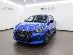 Azul Usado 2021 Peugeot e-208 Active Utilitario | 22.995 € (Caro)