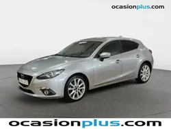 Gris Usado 2015 Mazda 3 Luxury Utilitario | 13.150 € (Precio justo)