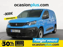 Azul Usado 2019 Peugeot Partner Premium Monovolumen | 9990 € (Precio justo)