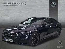 Azul náutico Usado 2023 Mercedes E220 AMG line Berlina | 73.900 € (Precio justo)