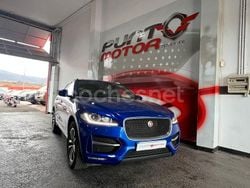 Azul Usado 2018 Jaguar F-Pace R-Sport SUV | 19.990 € (Buen precio)