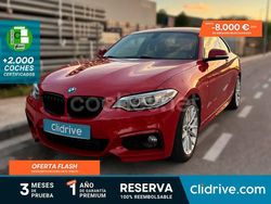 Rojo Usado 2016 BMW 220 Descapotable | 17.990 € (Precio justo)