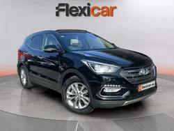 Negro Usado 2017 Hyundai Santa Fe SUV | 19.690 € (Precio justo)