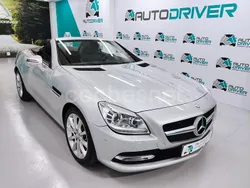 Gris / plata Usado 2013 Mercedes SLK200 Descapotable | 18.000 € (Precio justo)