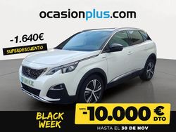 Blanco Usado 2018 Peugeot 3008 GT-line Recogida | 14.200 € (Precio justo)