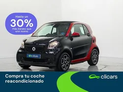 Negro Usado 2017 Smart ForTwo Electric Drive Coupe | 9490 € (Precio justo)