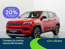 Rojo Usado 2024 Jeep Compass Altitude SUV | 27.190 € (Precio justo)