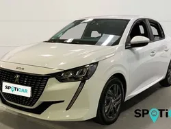 Blanco Usado 2021 Peugeot 208 Active Utilitario | 17.700 € (Caro)
