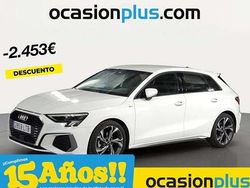 Blanco Usado 2021 Audi A3 Sportback S-Line Utilitario | 24.537 € (Precio justo)