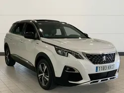 Blanco Usado 2018 Peugeot 5008 GT-line Monovolumen | 22.500 €