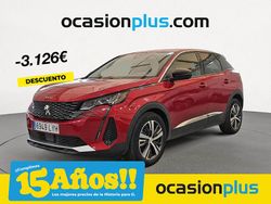 Rojo Usado 2022 Peugeot 3008 Allure SUV | 21.300 € (Precio justo)