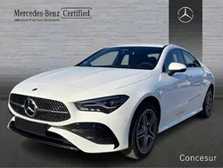 Blanco Usado 2024 Mercedes CLA200 Berlina | 39.900 € (Precio justo)