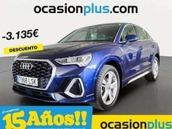 Azul Usado 2021 Audi Q3 Sportback S-Line SUV | 31.355 € (Buen precio)
