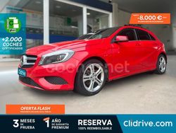 Rojo Usado 2014 Mercedes A220 Urban Berlina | 14.790 € (Buen precio)