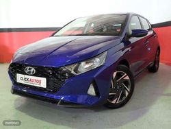 Azul Usado 2021 Hyundai i20 | 14.100 € (Precio justo)