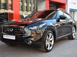 Negro Usado 2015 Infiniti QX70 SUV | 20.990 € (Precio justo)