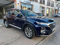 Azul Usado 2020 Hyundai Santa Fe Style SUV | 28.900 € (Precio justo)