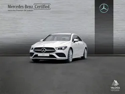 Blanco polar Usado 2020 Mercedes CLA200 AMG line Berlina | 30.900 € (Precio justo)