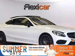 Blanco Usado 2017 Mercedes C220 Coupe | 23.490 € (Precio justo)