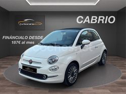 Blanco Usado 2016 Fiat 500C Lounge Descapotable | 9999 € (Precio justo)