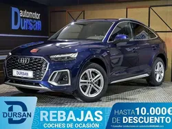 Azul Usado 2022 Audi Q5 S-Line SUV | 42.221 € (Un poco caro)