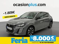 Gris Usado 2025 Peugeot 208 Allure Utilitario | 19.900 € (Precio justo)