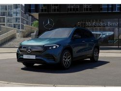 Denim blue metallic paint Usado 2021 Mercedes EQA250 AMG line SUV | 34.900 € (Precio justo)