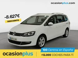 Blanco Usado 2021 VW Sharan Advance Monovolumen | 27.900 € (Precio justo)