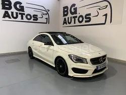 Blanco Usado 2014 Mercedes CLA220 AMG line Berlina | 14.999 € (Precio justo)