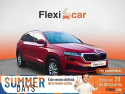 Rojo Usado 2023 Skoda Karoq Ambition SUV | 21.690 € (Precio justo)