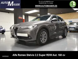 Gris Usado 2022 Alfa Romeo Stelvio Sprint SUV | 32.900 € (Un poco caro)