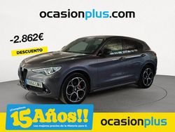 Negro Usado 2022 Alfa Romeo Stelvio Veloce SUV | 31.490 € (Precio justo)