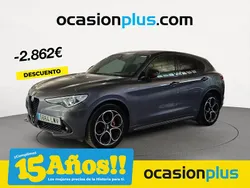 Negro Usado 2022 Alfa Romeo Stelvio Veloce SUV | 31.490 € (Precio justo)