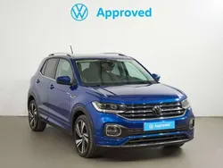 Azul Usado 2022 VW T-Cross Sportline SUV | 21.990 € (Precio justo)